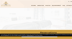 Desktop Screenshot of hotelposeidon.com