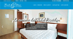 Desktop Screenshot of hotelposeidon.it
